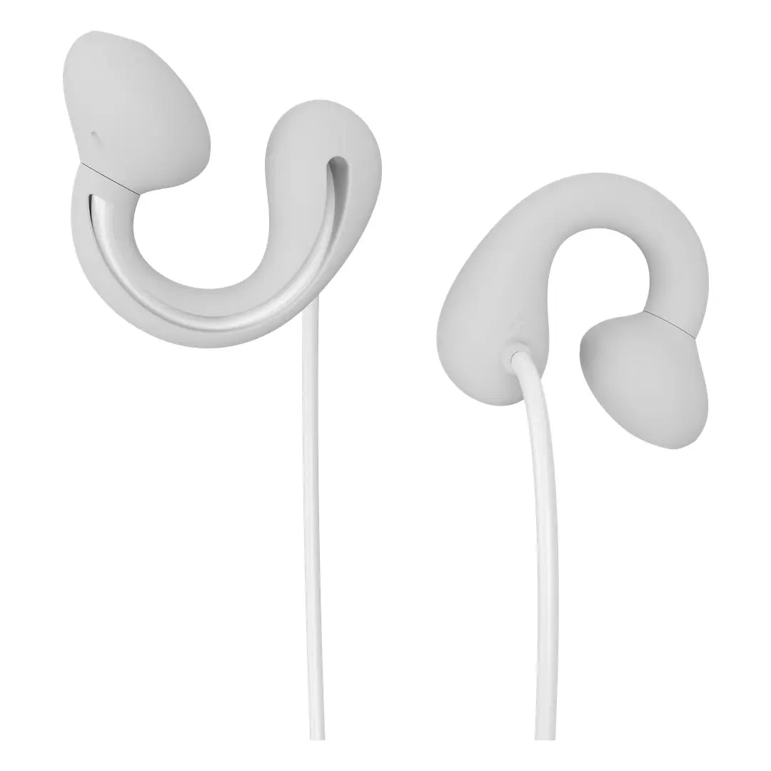 Porodo Voxes Clip-On Wired Earphones with USB-C Connector
