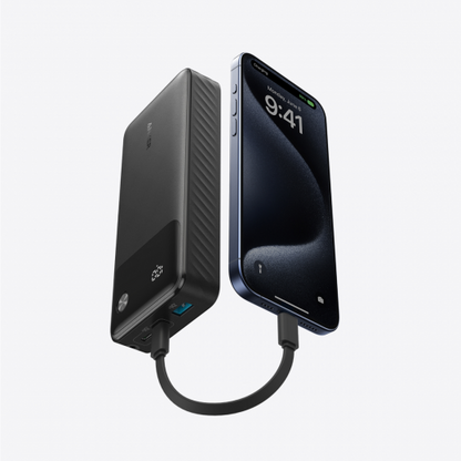 Anker 30W 20,000Mah Power Bank – Black