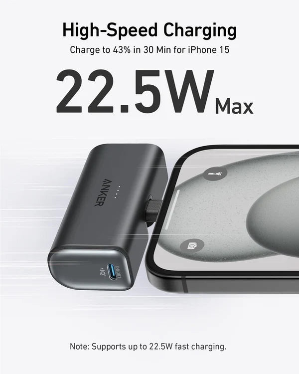 Anker Nano Power Bank 5000mAh -Black