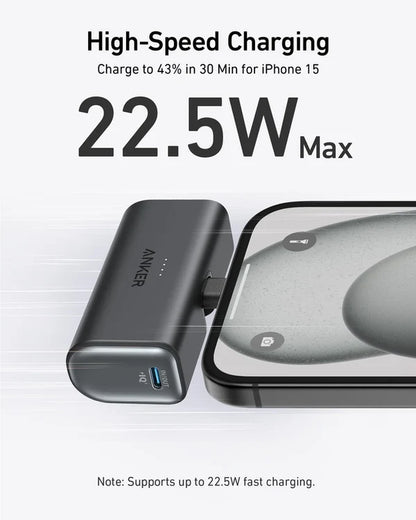 Anker Nano Power Bank 5000mAh -Black