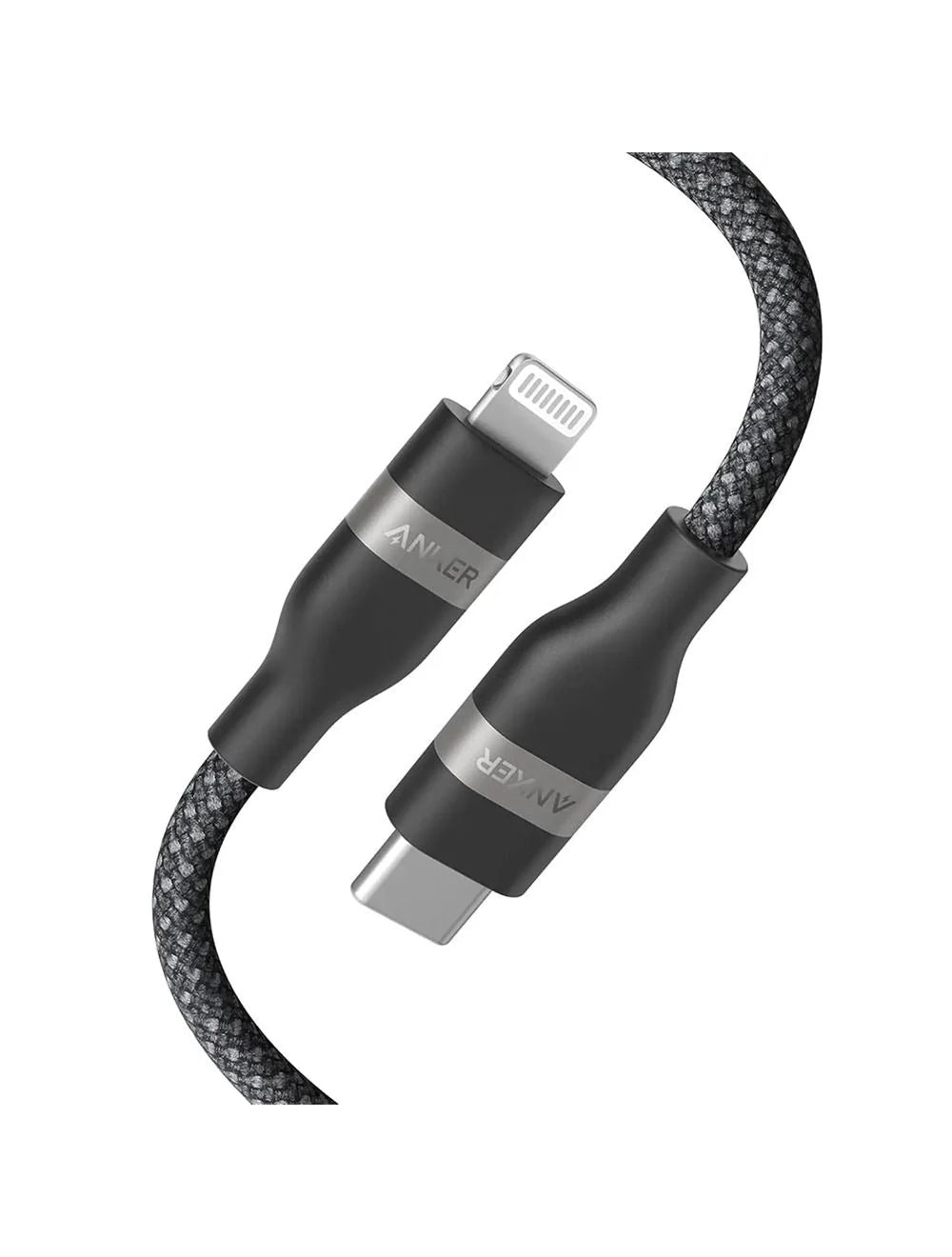 Anker USB-C to Lightning Cable (1.8m/6ft) - Black