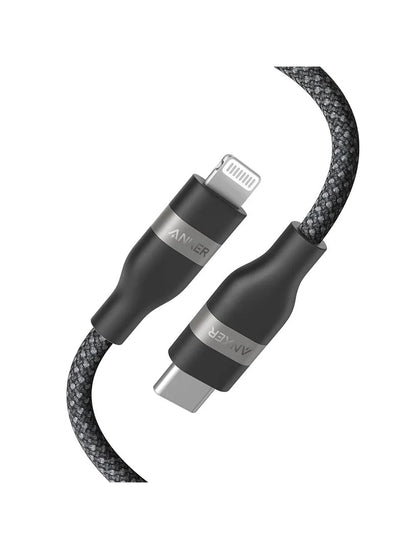 Anker USB-C to Lightning Cable (1.8m/6ft) - Black
