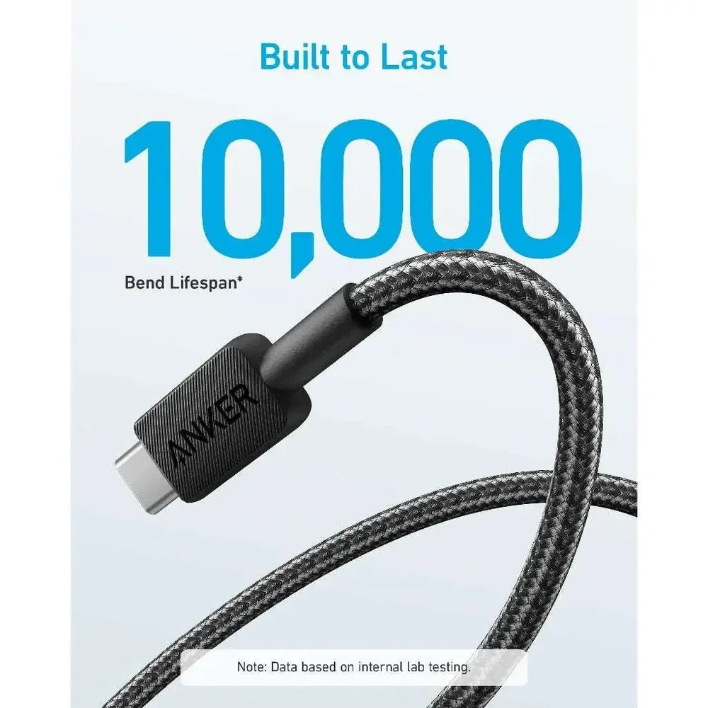 Anker 322 USB-A to USB-C Cable Braided (1.8m/6ft)