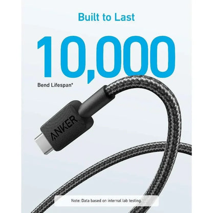Anker 322 USB-A to USB-C Cable Braided (1.8m/6ft)