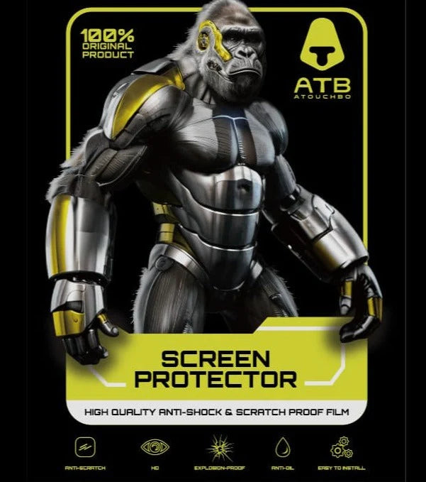 واقي شاشة Kingkong Glass ATB لهاتف Apple iPhone 15 Plus مقاس 6.7 بوصة 