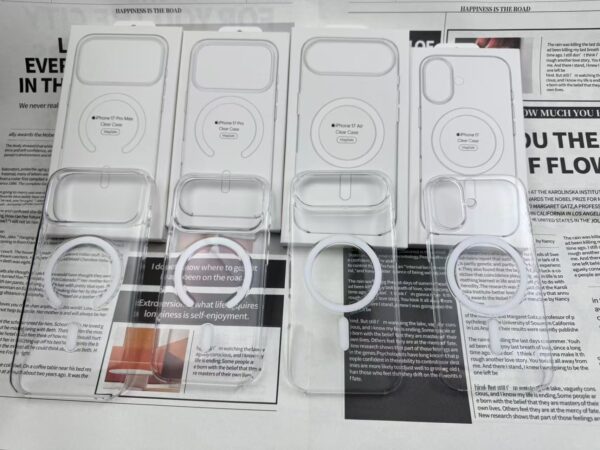 Ultra-Slim "Feather" MagSafe Transparent Phone Case