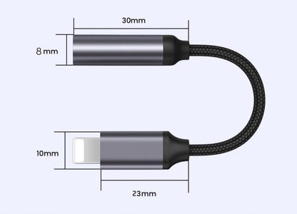 YESIDO YAU21 AUDIO ADAPTER LIGHTNING TO AUX 3.5MM