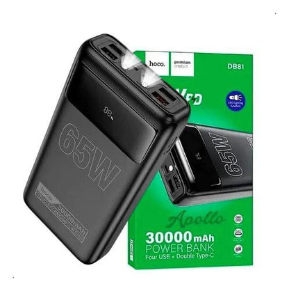 Hoco DB81 Apollo 65W 30000mAh PD Fast Charging Power Bank