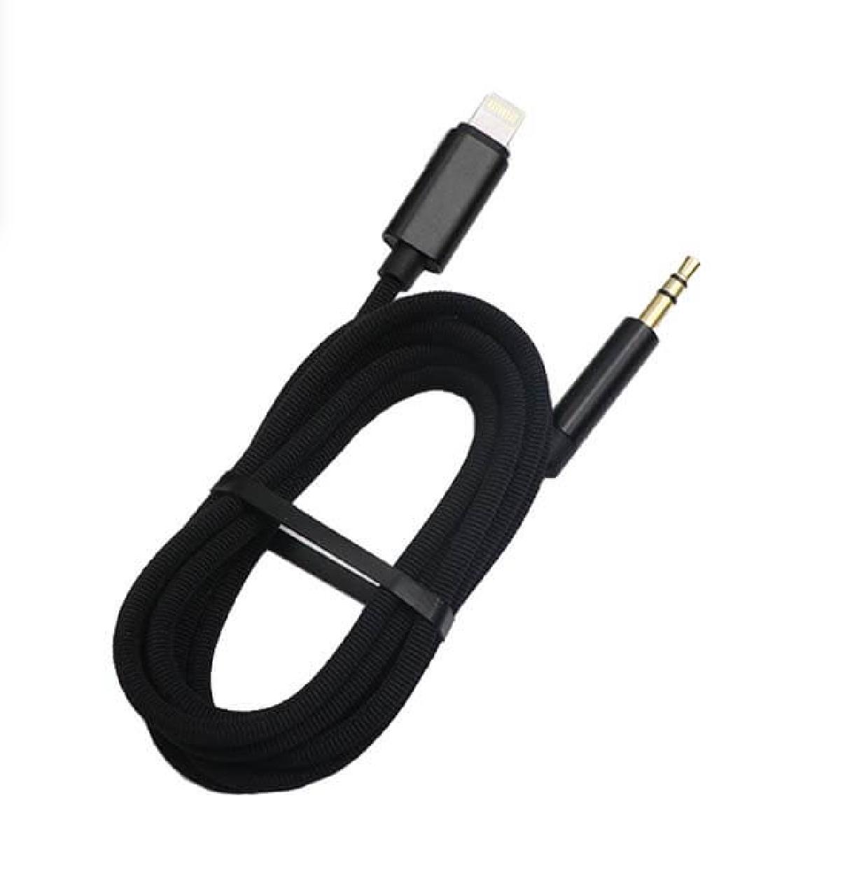 PUKKA P.AUXCORD BRAIDED AUX TO LIGHTNING CABLE