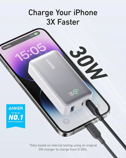 ANKER 533 POWER BANK (POWERCORE 30W) 10000 PD – WHITE