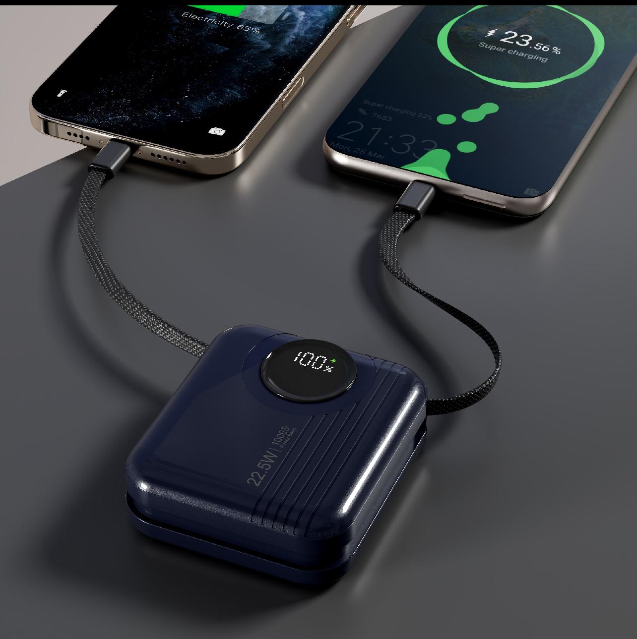 FUZE F.POWERGO10K POWERBANK 10000MAH – NAVY BLUE