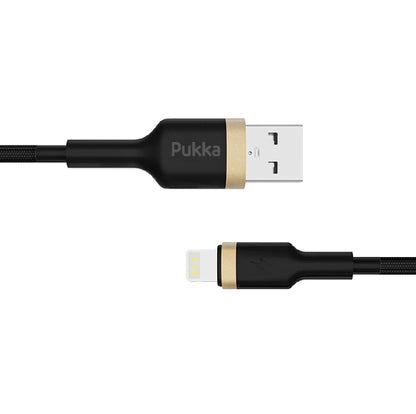 PUKKA P-CORDLT APPLE IOS CABLE – BLACK