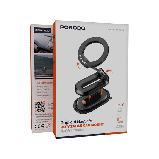 PORODO GRIPFOLD ROTATABLE CAR MOUNT