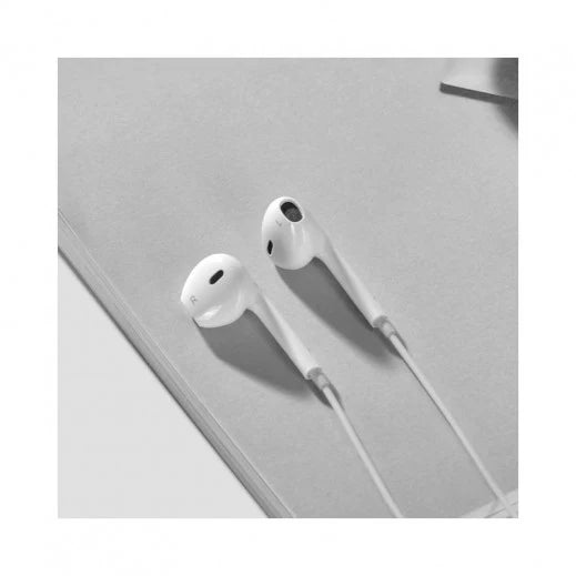 سماعات أذن سلكية HOCO M101 CRYSTAL JOY مع ميكروفون - أبيض