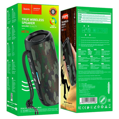 HOCO HC16 VOCAL SPORTS BT SPEAKER – CAMOUFLAGE