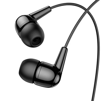 HOCO M97 ENJOY UNIVERSAL EARPHONES WITH MIC Black