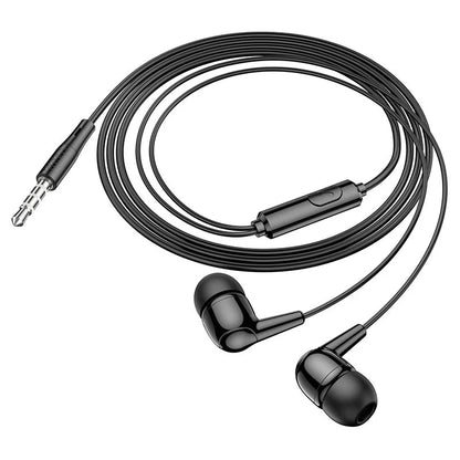 HOCO M97 ENJOY UNIVERSAL EARPHONES WITH MIC Black
