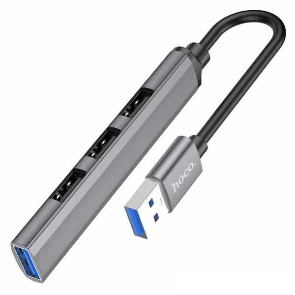 HOCO HB26 4-IN-1 HUB USB MALE TO USB 3.0 FEMALE