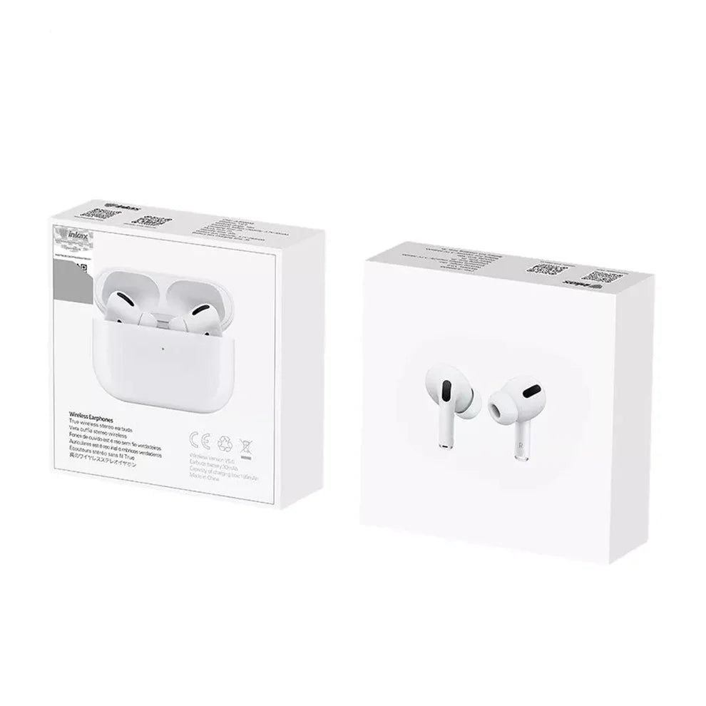 INKAX TRUE WIRELESS HEADSET – WHITE T03