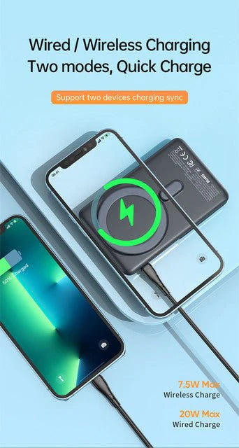 Mcdodo Gopower Wireless Digital Magnetic Display PD 20W Power Bank 10000mAh